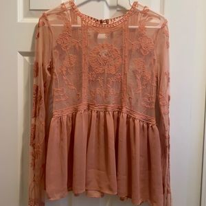 Xhilaration Lace Blouse